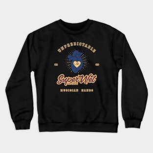 Unpredictable musician  hands, stage fright βB (Clean Style) Crewneck Sweatshirt